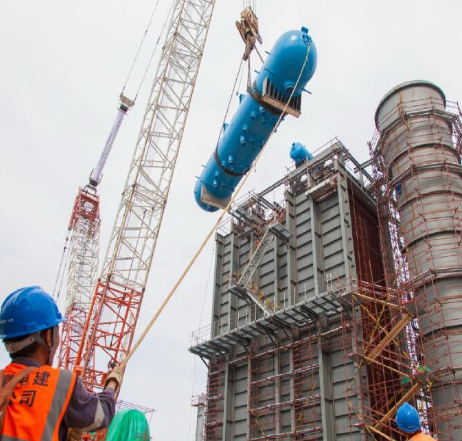 kaiyun卸扣保证锅筒吊装作业顺利进行 .png